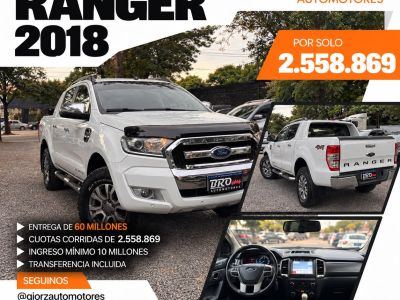 Ford Ranger Limited 2018 - 3.2 Diesel 4x4 Tape Ruvicha (Financiada)