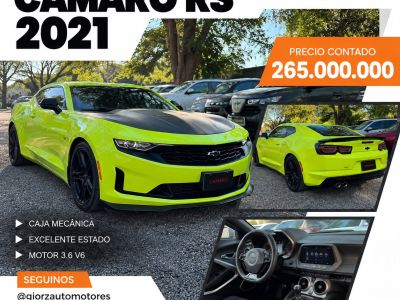 Chevrolet Camaro RS 2021 Mecanico V6 335 HP Ficha Acisa Recibo Usado