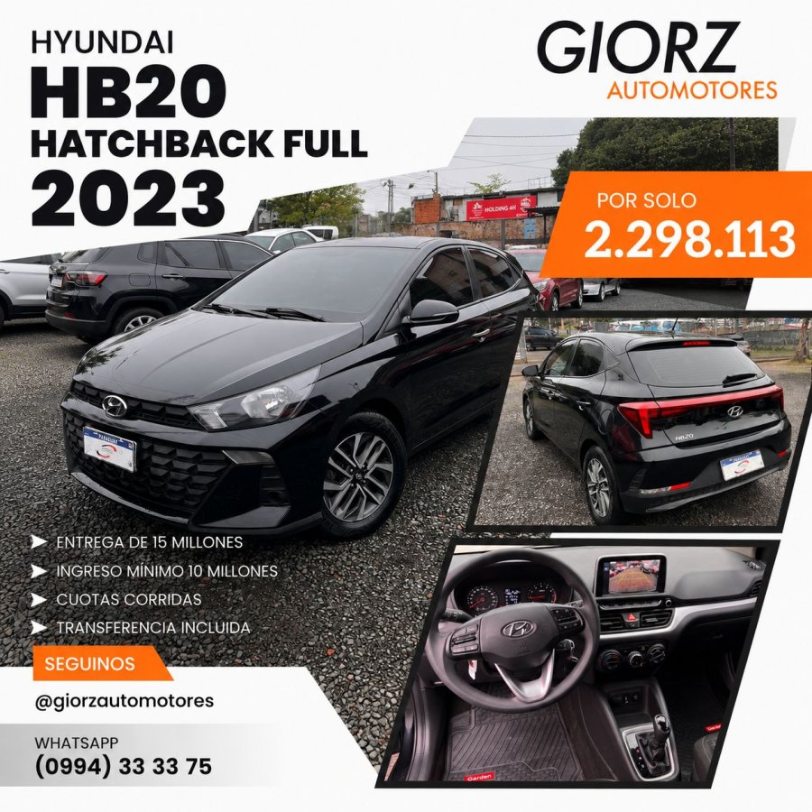 Hyundai HB20X 2023 Automatico 1.6 Flex Ficha Automotor Recibo Usado