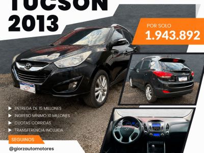 Hyundai Tucson 2013 Negro - 2.0 Turbo Diesel Automatico (Financiada)
