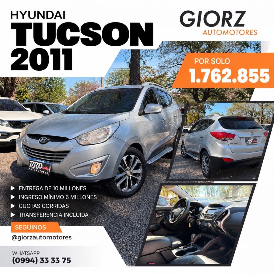 Hyundai Tucson 2011 - 2.0 Turbo Diesel Automatico (Financiada)