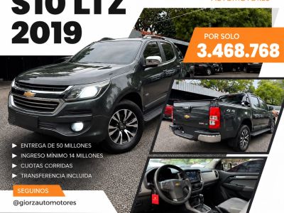 Chevrolet S10 LTZ 2019 Negro - 2.8 Turbo Diesel 4x4 Automatico (Financiada)