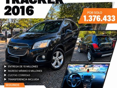 Chevrolet Tracker LTZ 2016 Automatica Cuero Camara Recibo Usado Financiado